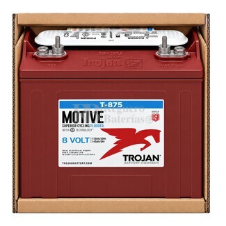 Bater�a TROJAN T-875 |  8 Voltios 189 Amperios